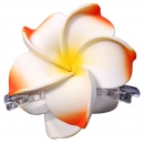 SEESTERN Bali Hawaii Haarklammer 2 Frangipani Blüten aus...