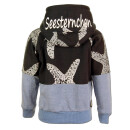 SEESTERN CHEN Kinder Kapuzen Sweat Shirt Kapuzen Pullover Hoody Sweater 92-152 /1401 Blau 116