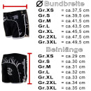 SEESTERN Damen Microstrech Boardshorts Surfshorts Boardshort Badehorts XS-4XL /1422 Schwarz L