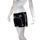 SEESTERN Damen Microstrech Boardshorts Surfshorts Boardshort Badehorts XS-4XL /1422 Schwarz 2XL