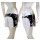 SEESTERN Damen Microstrech Boardshorts Surfshorts Boardshort Badehorts XS-4XL /1422 Weiss XL