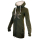 SEESTERN Damen Kapuzen Fleecejacke 2WegeZipper Fleecemantel Fleece Sweatj.XS-4XL /1426