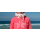 SEESTERN Damen Kapuzen Sweat Shirt Jacke Pullover Zip Hoody Sweater Gr.XS-3XL /1622 Sorbet M