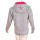 SEESTERN Damen Kapuzen Sweat Shirt Jacke Pullover Zip Hoody Sweater Gr.XS-3XL Grau L