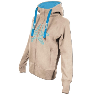 SEESTERN Damen Kapuzen Sweat Shirt Jacke Pullover Zip Hoody Sweater Gr.XS-XXL /1320-1520