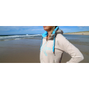 SEESTERN Damen Kapuzen Sweat Shirt Jacke Pullover Zip Hoody Sweater Gr.XS-XXL /1420 Beige XS