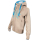SEESTERN Damen Kapuzen Sweat Shirt Jacke Pullover Zip Hoody Sweater Gr.XS-XXL /1420 Beige XS