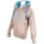 SEESTERN Damen Kapuzen Sweat Shirt Jacke Pullover Zip Hoody Sweater Gr.XS-XXL /1420 Beige XS