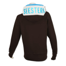 SEESTERN Damen Kapuzen Sweat Shirt Jacke Pullover Zip Hoody Sweater Gr.XS-XXL /1422.bw_lb_ow Braun S