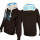 SEESTERN Damen Kapuzen Sweat Shirt Jacke Pullover Zip Hoody Sweater Gr.XS-XXL /1422.bw_lb_ow Braun S