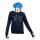 SEESTERN Damen Kapuzen Sweat Shirt Jacke Pullover Zip Hoody Sweater Gr.XS-XXL /1422 Navy XS