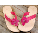SEESTERN Damen Leder Zehentrenner Zehensandale Zehensteg Auslaufmodelle Gr.36-43 /1535 Rosa EUR 39