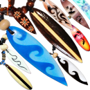 Seestern Halskette Modeschmuck mit Surfboard...