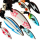 Seestern Halskette Modeschmuck mit Surfboard Holz Anhänger variables Halsband