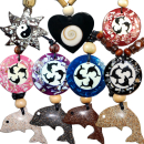 Seestern Halskette Tropischer Modeschmuck mit Delfin...