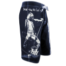 SEESTERN Herren Baumwoll Walk Shorts Ramones Print XS-2XL Chlorwasser ungeeignet