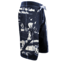 SEESTERN Herren Baumwoll Walk Shorts Ramones Print XS-2XL Chlorwasser ungeeignet