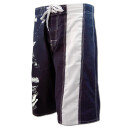 SEESTERN Herren Baumwoll Walk Shorts Ramones Print XS-2XL Chlorwasser ungeeignet Johnny Ramone L