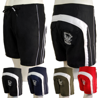 SEESTERN Herren Boardshorts kurzeVersion mitTaschen Surfshorts Badeshorts XS-3XL /1644