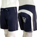 SEESTERN Herren Boardshorts kurzeVersion mitTaschen Surfshorts Badeshorts XS-3XL /1644 Blau XS