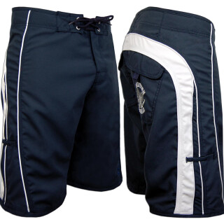 SEESTERN Herren Boardshorts Surfshorts Boardshort Surf Shorts Badeshorts XS-3XL /1344 Blau XS