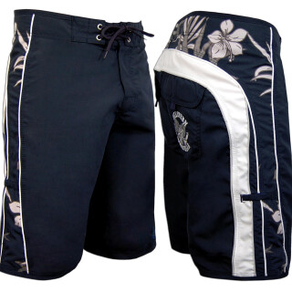 SEESTERN Herren Boardshorts Surfshorts Boardshort Surf Shorts Badeshorts XS-3XL /1343 Blau 2XL