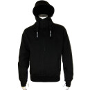 SEESTERN Herren Kapuzen Sweat Shirt Jacke Pullover Zip Hoody Sweater Gr.S-XXL /1340 Schwarz M