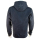 SEESTERN Herren Kapuzen Sweatshirt Pullover m.Knopfleiste Jumper Sweater Gr.S -L /1641 Dunkelgrau S