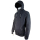 SEESTERN Herren Kapuzen Sweatshirt Pullover m.Knopfleiste Jumper Sweater Gr.S -L /1641 Dunkelgrau S