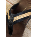 Seestern Sportswear Herren Leder Zehentrenner Zehensandale Zehensteg Sandalen/ nur noch Gr.40