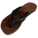 SEESTERN Herren Leder Zehentrenner Zehensandale Zehensteg Sandalen/ nur noch Gr.40 & 41