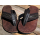 SEESTERN Herren Leder Zehentrenner Zehensandale Zehensteg Sandalen in Größe40-50 Schwarztöne EUR 40