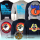 SEESTERN Herren Skateboard T Shirt Skatepark Legenden der 70iger TshirtsGr S-XXL
