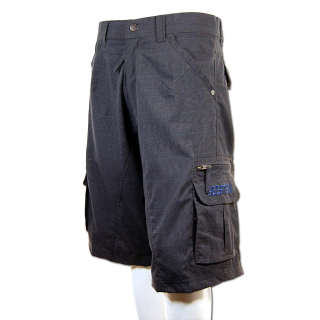 SEESTERN Herren Walkshorts Cargo Shorts Bermuda Kurze Hose Short BlackKaroStrech