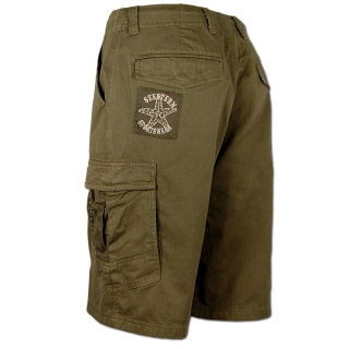 SEESTERN Herren Walkshorts Cargo Shorts Bermuda Kurze Hose Short Creme oderOlive Grn XL