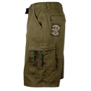 SEESTERN Herren Walkshorts Cargo Shorts Bermuda Kurze Hose Short Creme oderOlive Grün XL