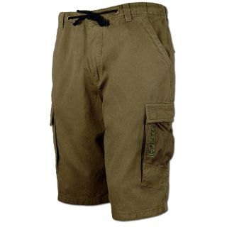 SEESTERN Herren Walkshorts Cargo Shorts Bermuda Kurze Hose Short Creme oderOlive Grn XXL