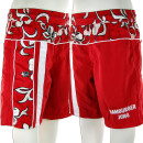 SEESTERN Kinder Boardshorts Surfshorts Boardshort Hamburger Jung/Deern 116-152 Rot 116
