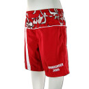 SEESTERN Kinder Boardshorts Surfshorts Boardshort Hamburger Jung/Deern 116-152 Rot 116