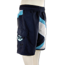 SEESTERN Kinder Boardshorts Surfshorts Boardshort Hamburger Jung/Deern 116-152 Blau 140