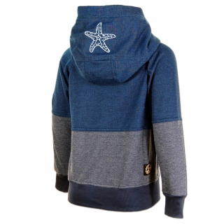 SEESTERN Kinder Kapuzen Sweat Shirt Kapuzen Pullover Hoody Sweater Gr.92-164 /1601 Blau 86-92