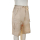 SEESTERN Kinder Piraten Walkshorts Cargo Shorts Bermuda Kurze Hose Creme & Olive Beige 116