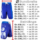 SEESTERN Noddy Holder Memorial Boardshorts Badeshorts Slade Feel The Noize XXS-3XL /1547 Noddy Holder_Royalblau XXS