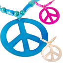 Seestern Peace Halskette Modeschmuck mit...