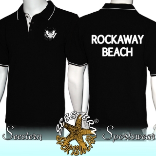 SEESTERN Premium Man Polo Shirt Polohemd Ramones Tribut XXL Schwarztne