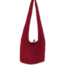 SEESTERN schön weiche Schultertasche Beutel Umhänge Sommer Hand Trage Tasche /1302 Rot