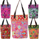 SEESTERN Shopper Schultertasche farbenfrohe Sommer Trage...