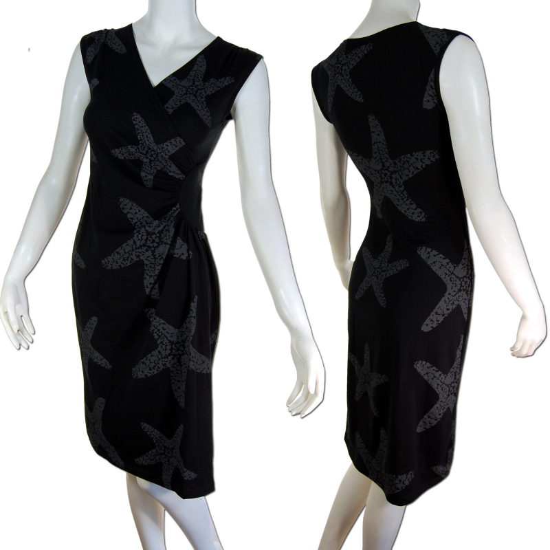 Seestern Sportswear SEESTERN Sommer Kleid erstklassig & bequemes Baumwoll/Elasthan Gemisch Gr.34-40 /1601
