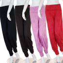 SEESTERN Yoga Hose aus hochwertigem Jersey mit 5 %...