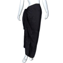 Sarong Pareo Wickeltuch Wickelrock Batik Strand Tuch in weicher Premium Qualität /1201 Schwarz